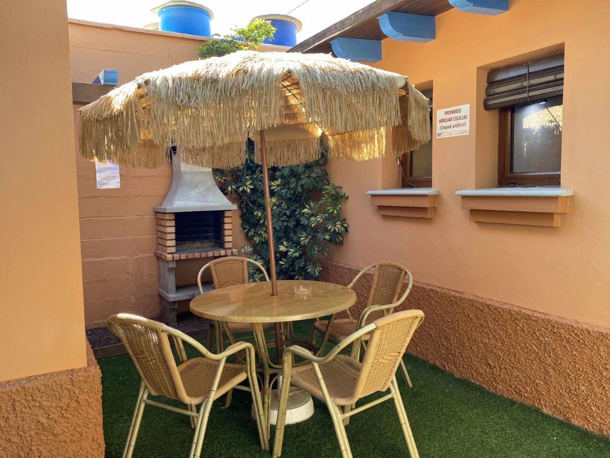 Estudio Con Jardincito Privado Barbacoa Y Piscina Cádiz Eksteriør bilde