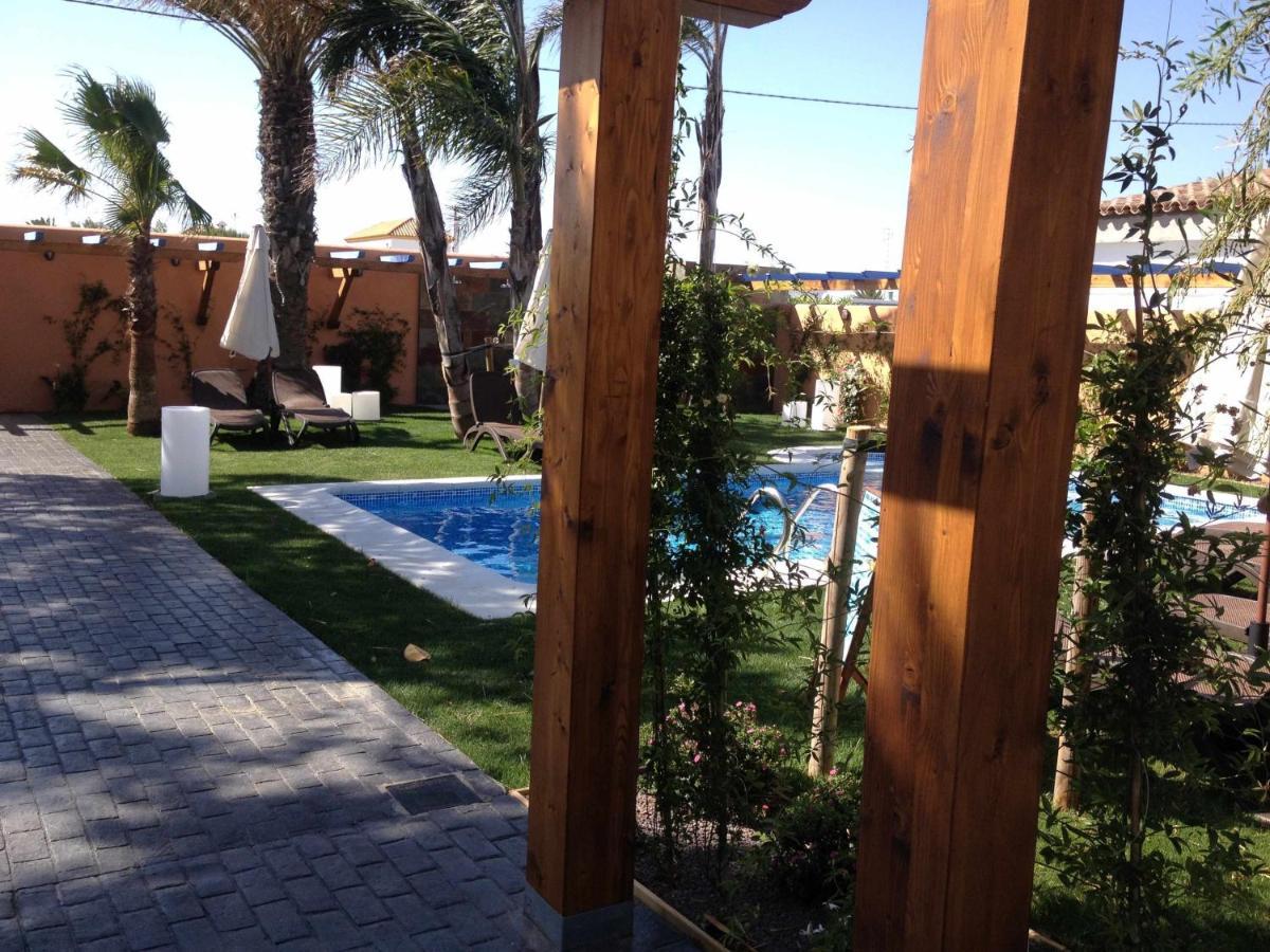 Estudio Con Jardincito Privado Barbacoa Y Piscina Cádiz Eksteriør bilde